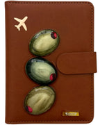 PORTA PASAPORTE ACEITUNAS