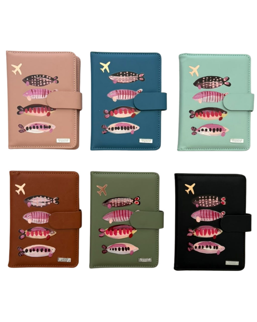 PORTA PASAPORTE PACIFICO ROSA