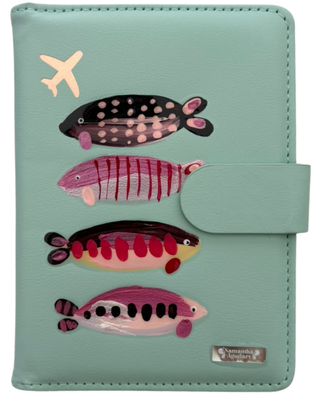 PORTA PASAPORTE PACIFICO ROSA
