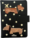 PORTA PASAPORTE PERRO SALCHICHA