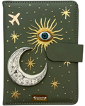 PORTA PASAPORTE ECLIPSE DORADO